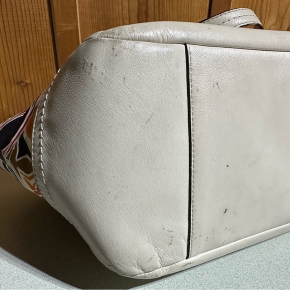 Coach Signature Multicolor Monogram Purse - Picture 2 of 9